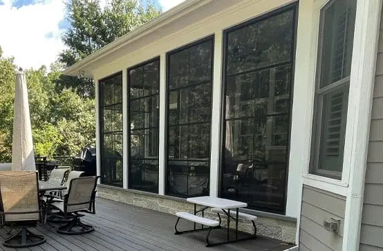 Screened in porches