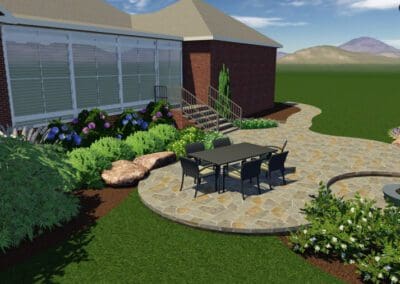 Southern Greenscapes Landscape Design & Construction | Fort Mill, Tega Cay, Rock Hill, Lake Wylie, Clover. Indian Land, Waxhaw, Weddington | balmoral drive