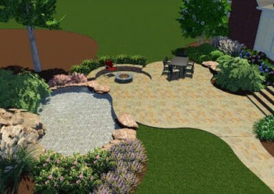 Southern Greenscapes Landscape Design & Construction | Fort Mill, Tega Cay, Rock Hill, Lake Wylie, Clover. Indian Land, Waxhaw, Weddington | balmoral drive