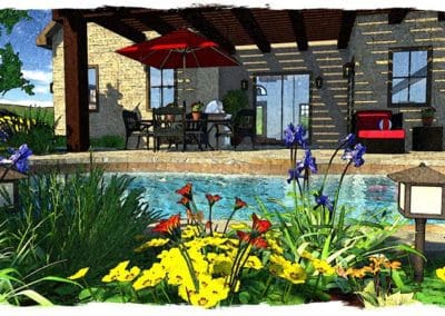 Southern Greenscapes Landscape Design & Construction | Rock Hill, SC | 3d design