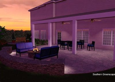 Southern Greenscapes Landscape Design & Construction | Rock Hill, SC | 3d design