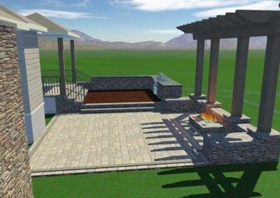 Southern Greenscapes Landscape Design & Construction | Rock Hill, SC | 3d design