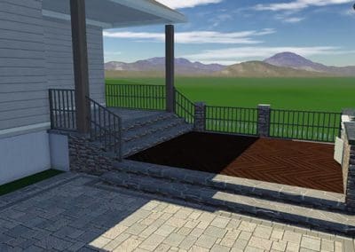 Southern Greenscapes Landscape Design & Construction | Rock Hill, SC | 3d design