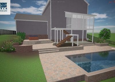 Southern Greenscapes Landscape Design & Construction | Rock Hill, SC | 3d design