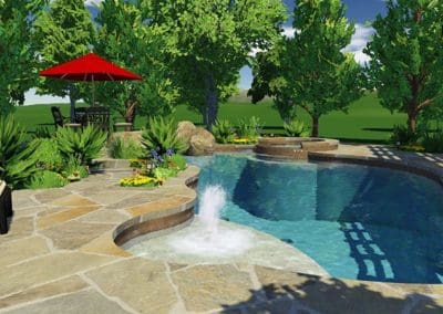 Southern Greenscapes Landscape Design & Construction | Rock Hill, SC | 3d design