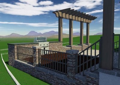 Southern Greenscapes Landscape Design & Construction | Rock Hill, SC | 3d design