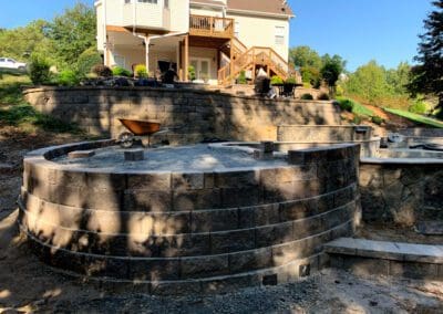 Southern Greenscapes Landscape Design & Construction | Fort Mill, Tega Cay, Rock Hill, Lake Wylie, Clover. Indian Land, Waxhaw, Weddington | falls creek court