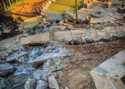 Southern Greenscapes Landscape Design & Construction | Fort Mill, Tega Cay, Rock Hill, Lake Wylie, Clover. Indian Land, Waxhaw, Weddington | pine moss lane