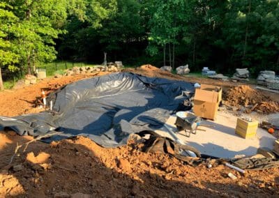 Southern Greenscapes Landscape Design & Construction | Fort Mill, Tega Cay, Rock Hill, Lake Wylie, Clover. Indian Land, Waxhaw, Weddington | pine moss lane