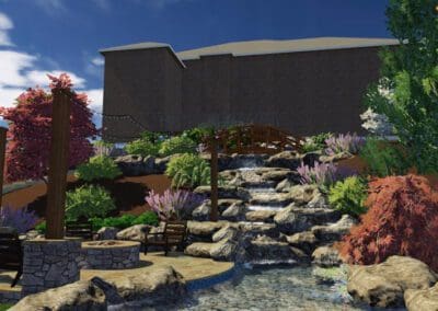 Southern Greenscapes Landscape Design & Construction | Fort Mill, Tega Cay, Rock Hill, Lake Wylie, Clover. Indian Land, Waxhaw, Weddington | pine moss lane