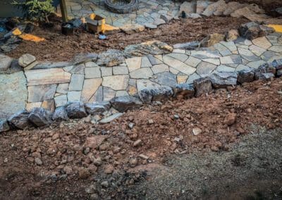 Southern Greenscapes Landscape Design & Construction | Fort Mill, Tega Cay, Rock Hill, Lake Wylie, Clover. Indian Land, Waxhaw, Weddington | pine moss lane