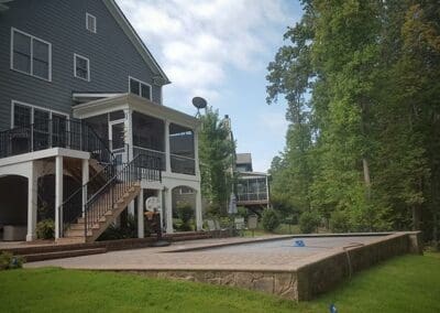 Southern Greenscapes Landscape Design & Construction | Rock Hill, SC | pool area