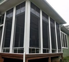 Eze-Breeze screened porch