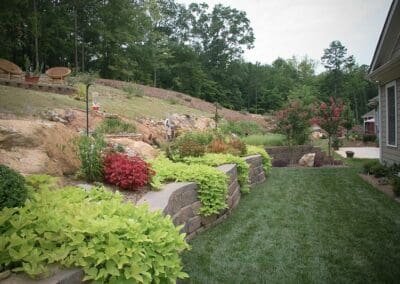 Southern Greenscapes Landscape Design & Construction | Rock Hill, SC | retaining wall