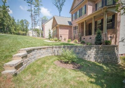 Southern Greenscapes Landscape Design & Construction | Rock Hill, SC | retaining wall