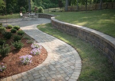 Southern Greenscapes Landscape Design & Construction | Rock Hill, SC | retaining wall