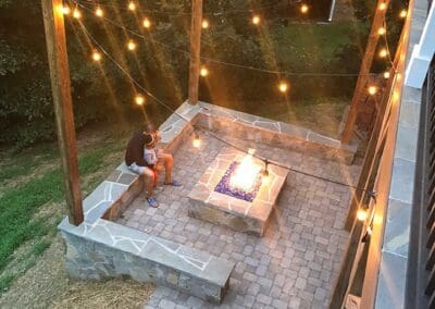 Southern Greenscapes Landscape Design & Construction | Rock Hill, SC | fire pit and patio