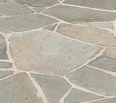 Stone patio design